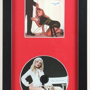 Sabrina Carpenter Signed "Man's Best Friend" Custom Framed CD Insert (ACOA)